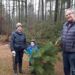 Hunderte Besucher beim Weihnachtsbaumschlagen in Bernau 6 Bernau LIVE