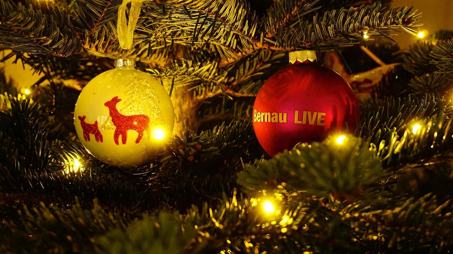 Bernau LIVE wünscht allen besinnlich-schöne Weihnachten