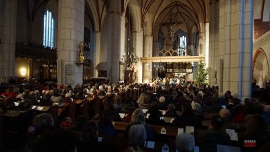 Jugend macht Musik für Frieden in der Sankt Marienkirche Bernau