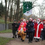 Advents-Eisbaden im Obersee in Lanke bei 3.3 Grad Wassertemperatur 22 Bernau LIVE