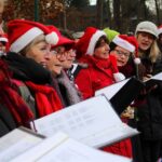 Advents-Eisbaden im Obersee in Lanke bei 3.3 Grad Wassertemperatur 14 Bernau LIVE