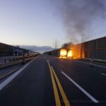 Feuerwehr-Großeinsatz auf der A10 am Dreieck Barnim 13 Bernau LIVE