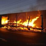 Feuerwehr-Großeinsatz auf der A10 am Dreieck Barnim 16 Feuerwehr-Großeinsatz auf der A10 am Dreieck Barnim