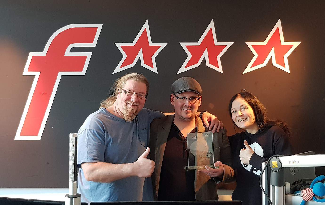 Star FM Gitarrenheld Bernd aus Ladeburg nahm Radio-Preis entgegen