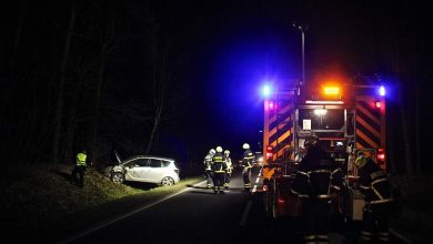 Unfall Rüdnitz-Bernau: Ohne Führerschein dafür mit 2,26 Promille