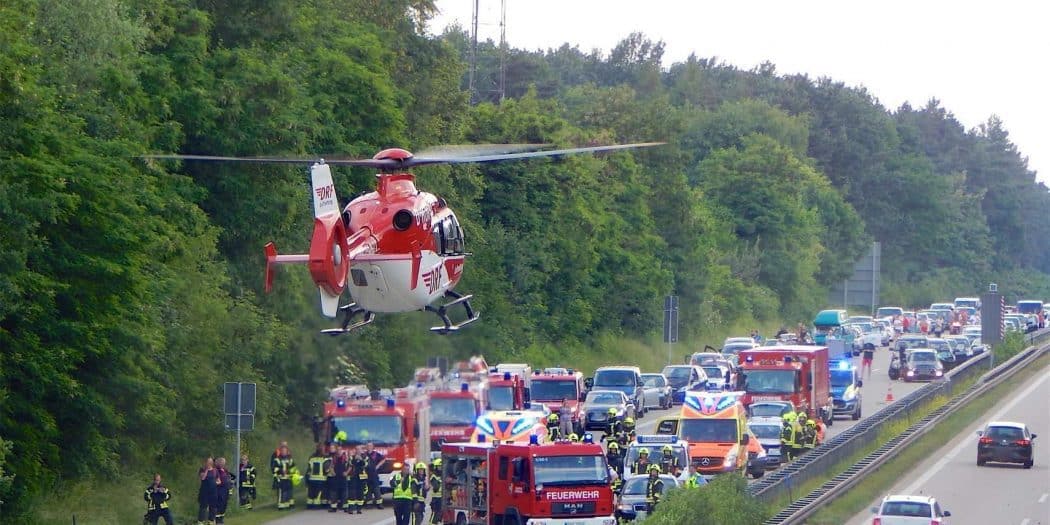 Danke für 2.461 Einsätze der DRF Luftrettung 2023 in Brandenburg 2 DRF Luftrettung - 2.604 Einsätze allein in Brandenburg