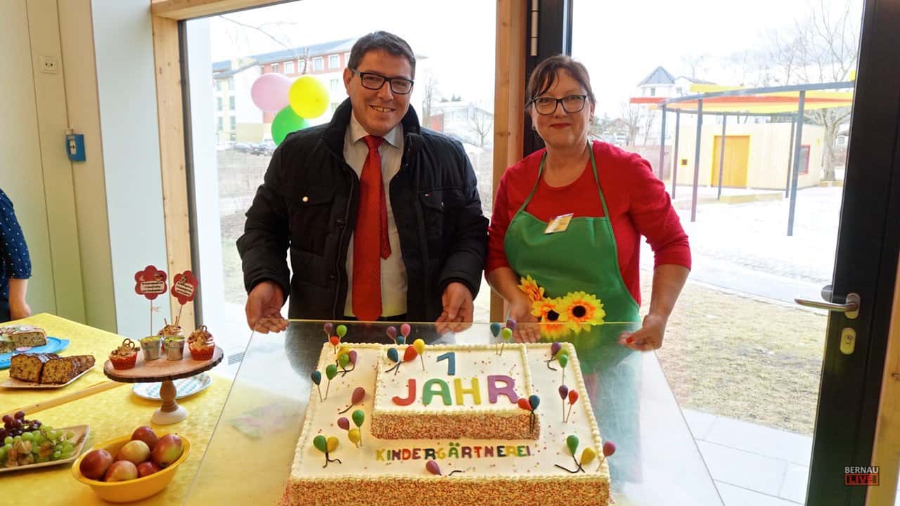 Die Kita "Kindergärtnerei" in Bernau feiert heute Geburtstag