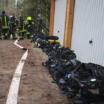 Hausbrand in Klosterfelde - Feuerwehren seit 7 Stunden im Einsatz 4 Bernau LIVE