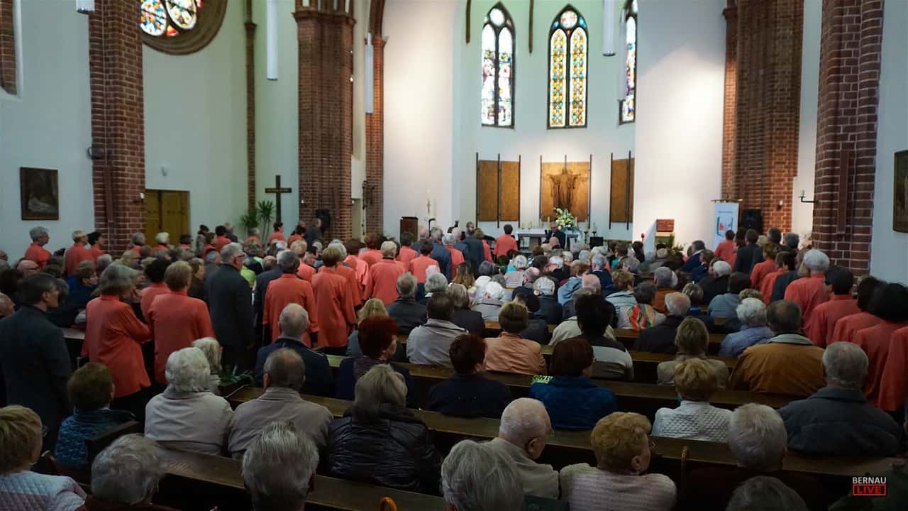 30 Jahre Bernauer Sänger - Festkonzert in der Herz-Jesu Kirche Bernau