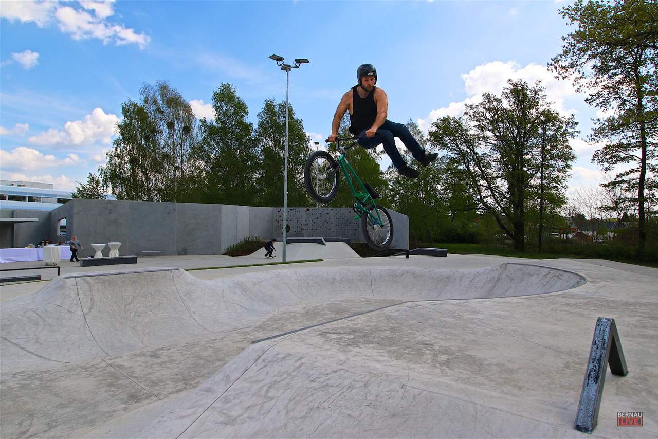 Skaterpark in Bernau am heutigen Freitag offiziell eröffnet