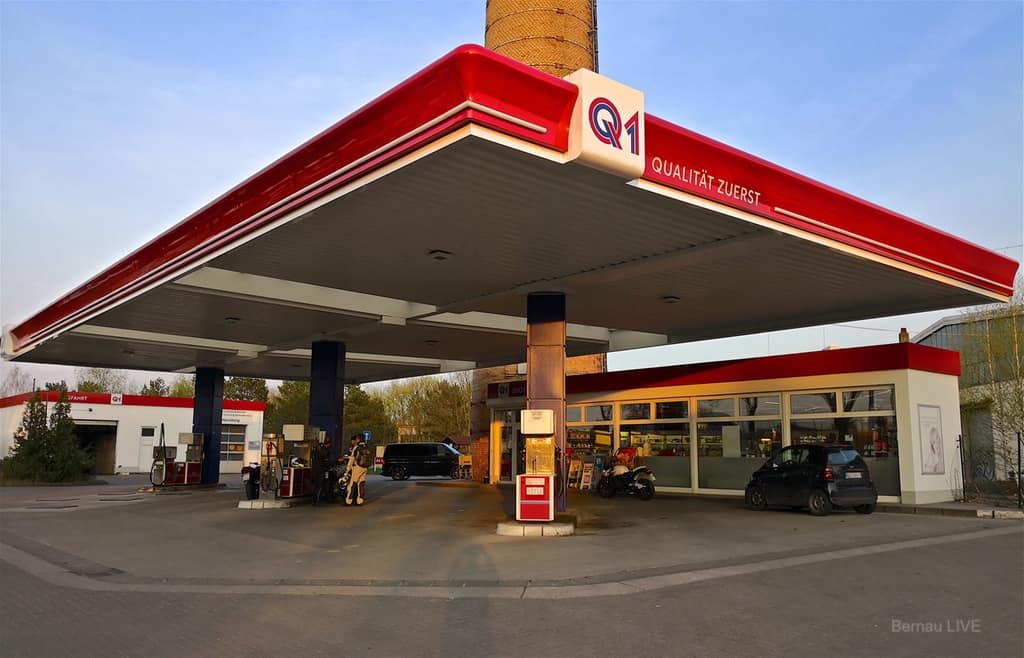 Q1 Tankstelle in Biesenthal ab Mo., 23.04.18 ab 11:00 Uhr geschlossen