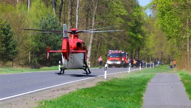 Bernau: Schwerer Motorrad-Unfall auf der Wandlitzer Chaussee