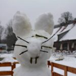 Schneegestöber und Lagerfeuer bei Spilwut - Kloster Chorin teils gesperrt 30 Bernau LIVE