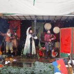 Schneegestöber und Lagerfeuer bei Spilwut - Kloster Chorin teils gesperrt 18 Bernau LIVE