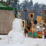 Schneegestöber und Lagerfeuer bei Spilwut - Kloster Chorin teils gesperrt 17 Bernau LIVE