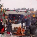 Schneegestöber und Lagerfeuer bei Spilwut - Kloster Chorin teils gesperrt 13 Bernau LIVE