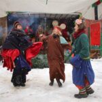 Schneegestöber und Lagerfeuer bei Spilwut - Kloster Chorin teils gesperrt 12 Bernau LIVE