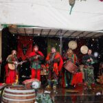 Schneegestöber und Lagerfeuer bei Spilwut - Kloster Chorin teils gesperrt 9 Ostern in Bernau und Drumherum - ein kleiner Rückblick