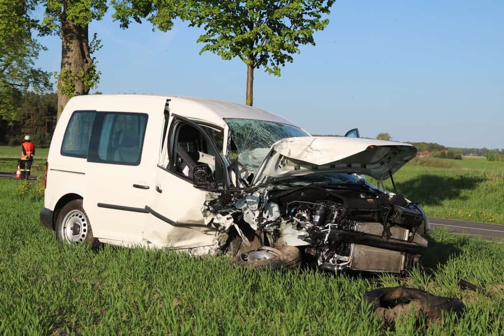Schwerer Unfall in Friedrichswalde - Kinder warfen Steine auf Autobahn