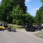 Ausfahrt der Kloster-Triker zu den Fighters nach Biesenthal 3 Bernau LIVE