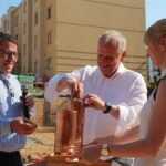 Rathausneubau in Bernau bei Berlin nimmt langsam Gestalt an 16 Grundsteinlegung für das neue Rathaus in Bernau bei Berlin