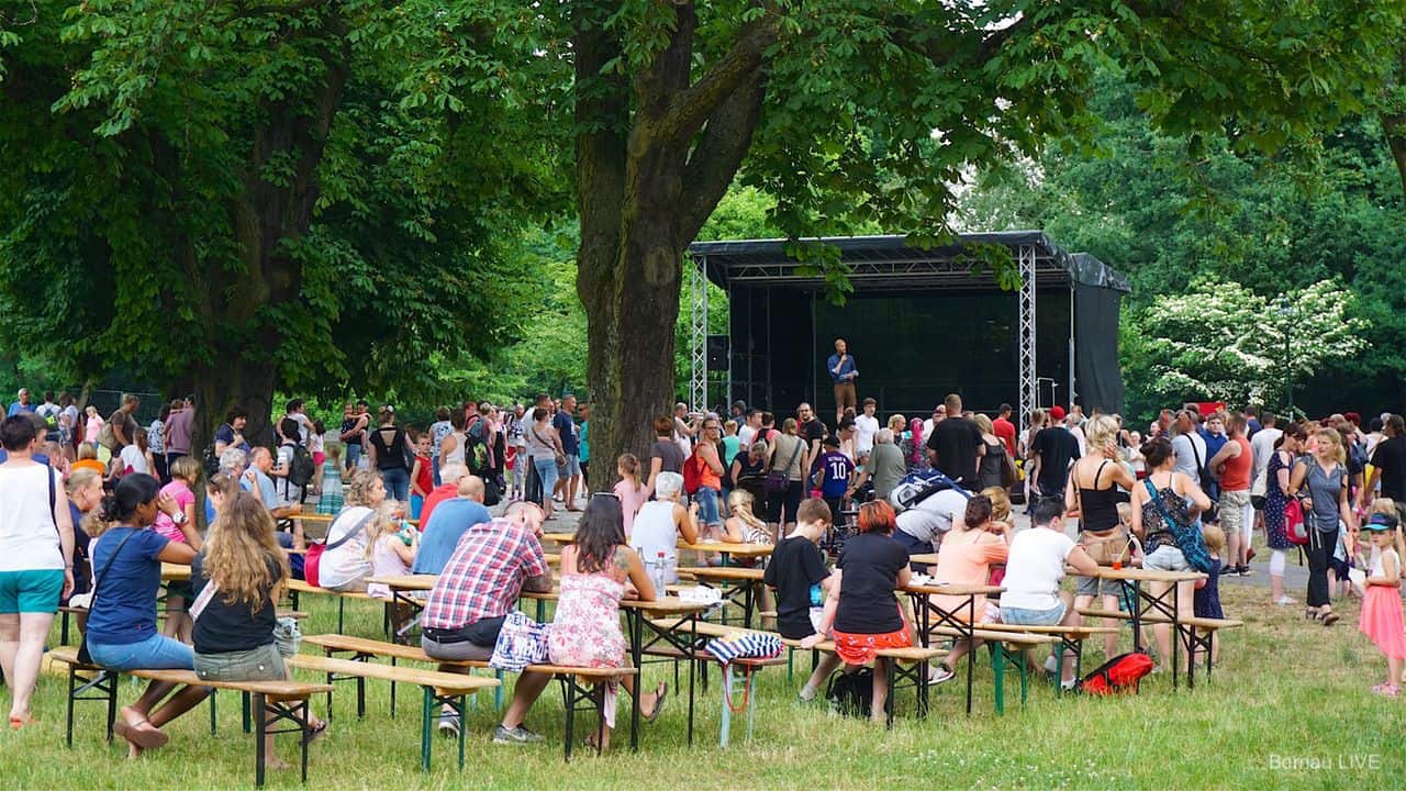 Hunderte Kinder enterten den Stadtpark Bernau zum heutigen Kindertag