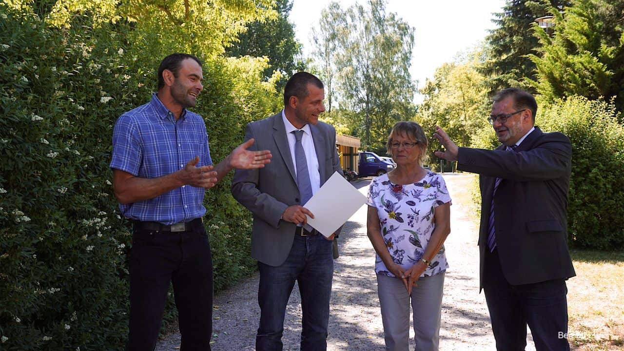 Sydower Fließ - Biesenthal: Minister Vogelsänger übergab 746.000 Euro an Schulcampus in Grüntal