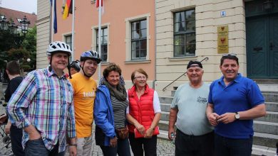 Fahrraddemos in Bernau und Biesenthal zum Tag des Fahrrades