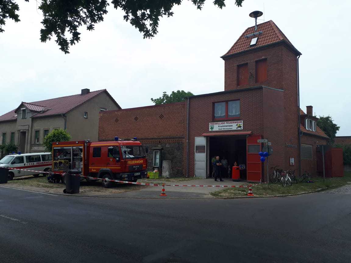 Werneuchen: Feuerwehr Krummensee öffnete Tore und Türen