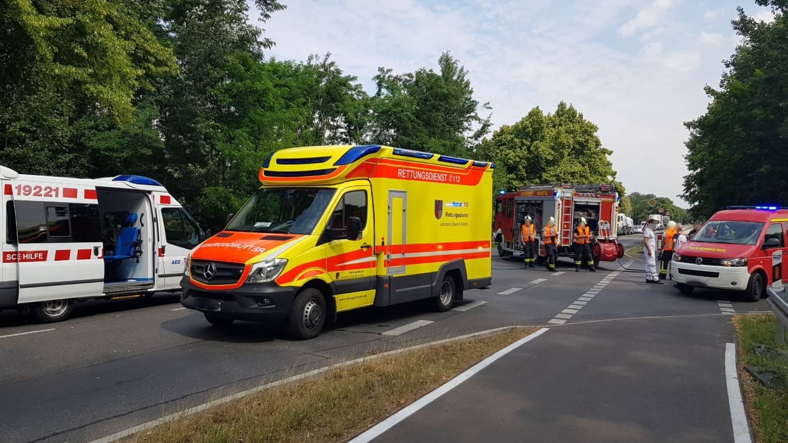 Verkehr: Bernau: Unfall an der Schwanebecker Chaussee Abzw. Birkholz
