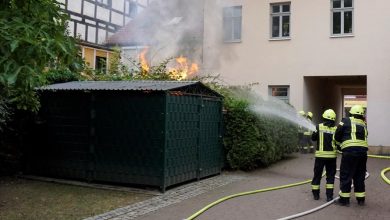 Zwei Brände in Bernau sorgten für Großeinsatz der Feuerwehren