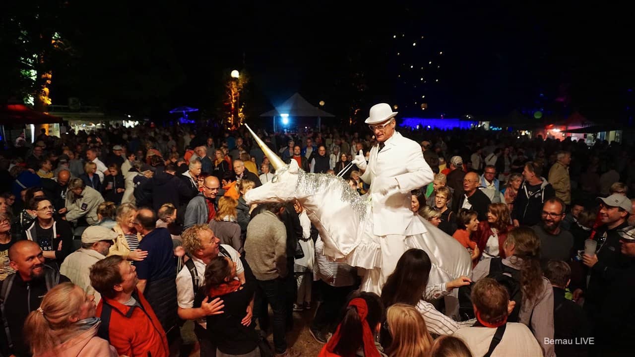 Barnim: Inselleuchten Festival Marienwerder 2018 - Video und Bilder vom Freitagabend