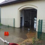 Bernau - Biesenthal: Rettungswache unter Wasser, Straßen überflutet 10 Bernau LIVE