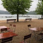 Das (Strandbad) und der Große Wukensee heute Abend beim RBB (TV) 5 Barnim - Bernau bei Berlin - Guten Morgen aus Bernau und Euch einen stressfreien Mittwoch