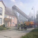 Feuerwehr: Brand eines Reihenhauses in Bernau bei Berlin 4 Bernau LIVE