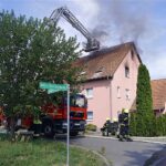 Feuerwehr: Brand eines Reihenhauses in Bernau bei Berlin 2 Bernau LIVE