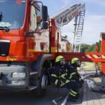 Feuerwehr: Brand eines Reihenhauses in Bernau bei Berlin 3 Bernau LIVE