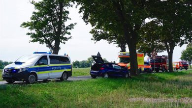 Schwerer Verkehrsunfall zwischen Bernau und Willmersdorf