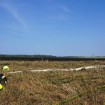 Bernau: Brand in Schönow unter Kontrolle - ein Kamerad verletzt 24 Bernau LIVE