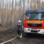 Waldbrand in Treuenbrietzen - Barnimer Einsatzkräfte gesund zurück 17 Bernau LIVE