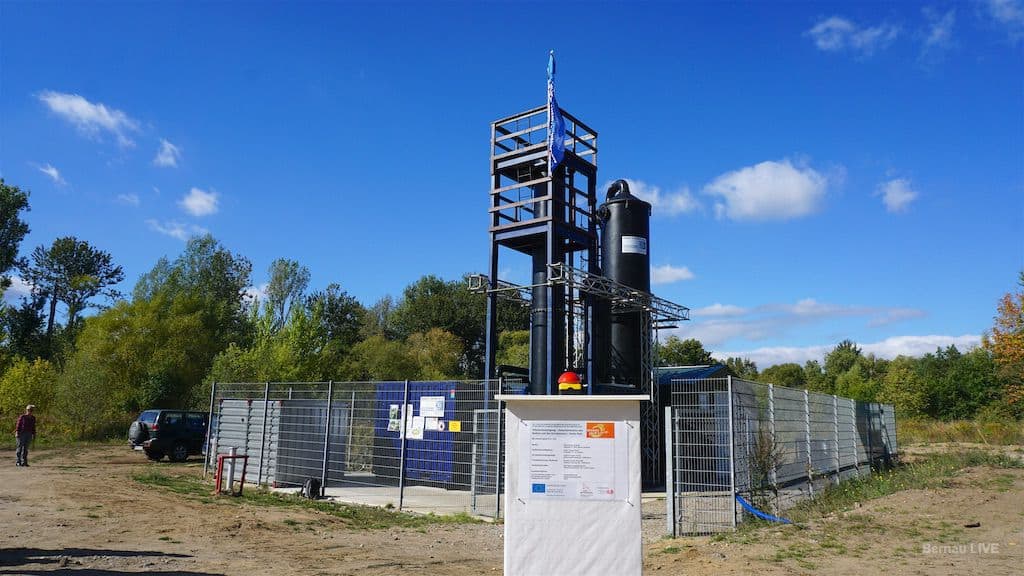 Bernau: Grundwasserreinigungsanlage nahm Betrieb am Teufelspfuhl auf