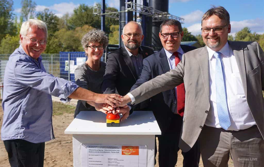 Bernau: Grundwasserreinigungsanlage nahm Betrieb am Teufelspfuhl auf