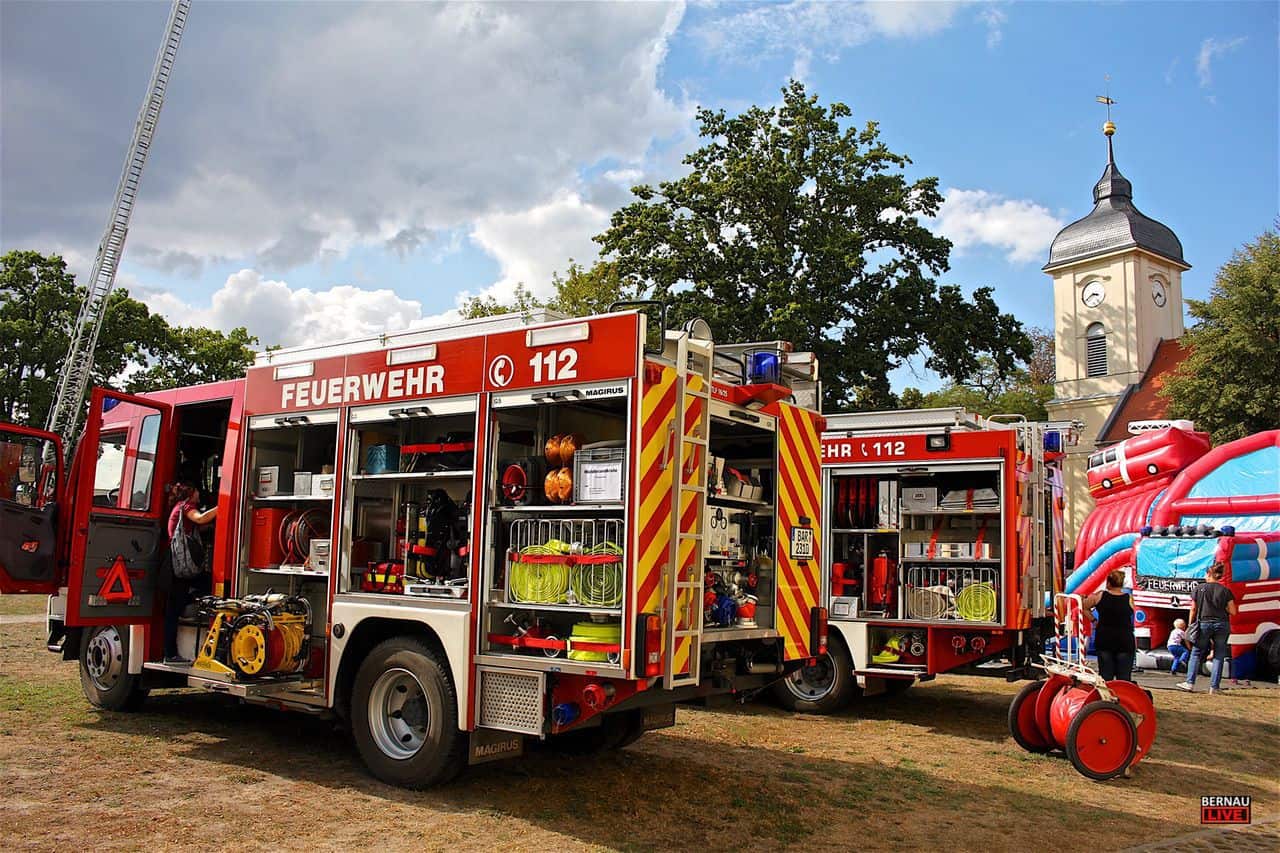 Barnim: Spätsommerfest der Freiwilligen Feuerwehr Klosterfelde
