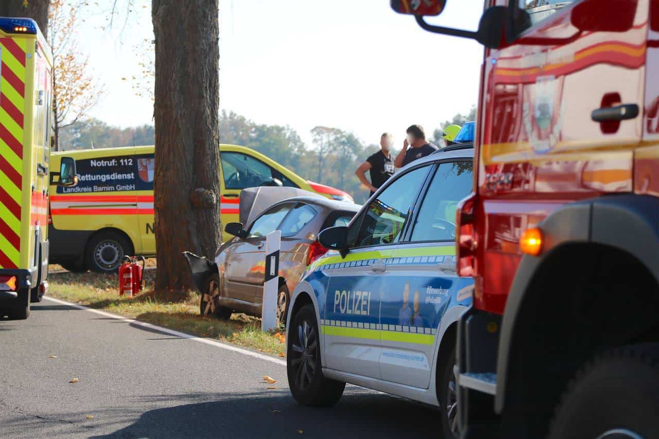 Zahlreiche Verkehrsunfälle am Wochenende in Barnim