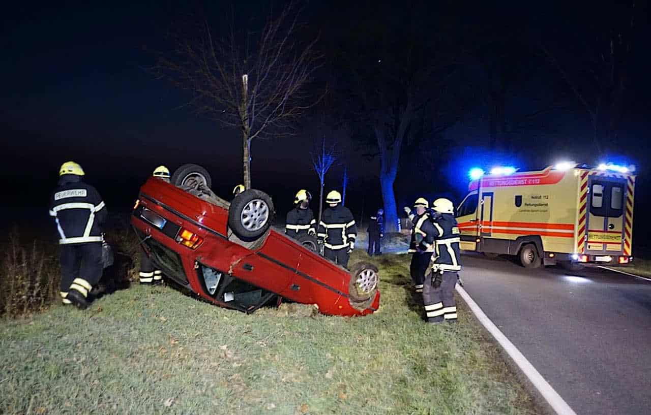 Schwerer Verkehrsunfall zwischen Bernau und Börnicke