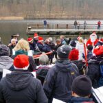 Bernauer Eisheilige - Eisbaden in Lanke: Wasser 3,1 Grad - Luft 0 Grad 13 Bernau LIVE