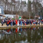 Bernauer Eisheilige - Eisbaden in Lanke: Wasser 3,1 Grad - Luft 0 Grad 10 Bernau LIVE