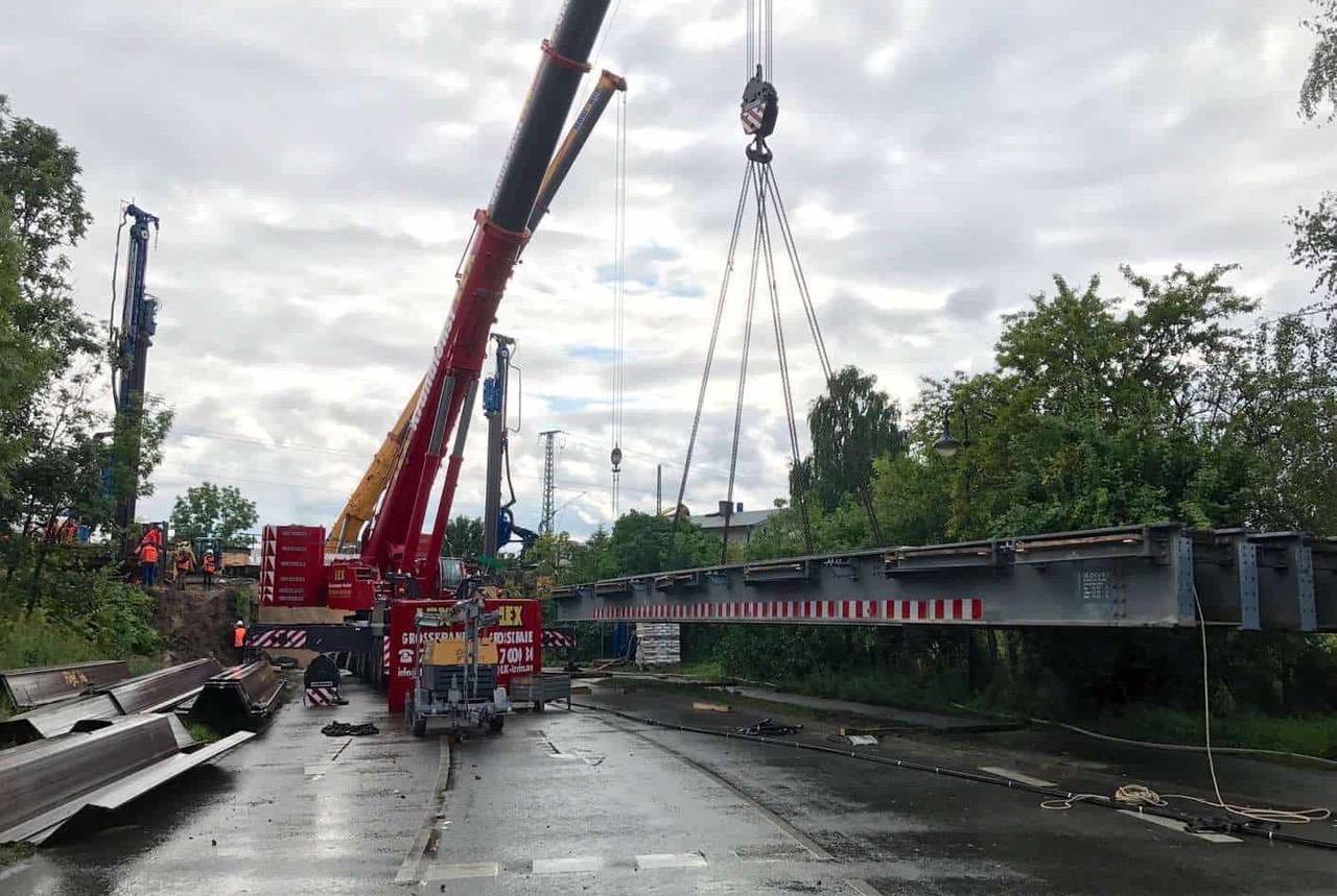 Verkehr: Brücken-Erneuerung Pankow-Zubringer - Vollsperrung der A114