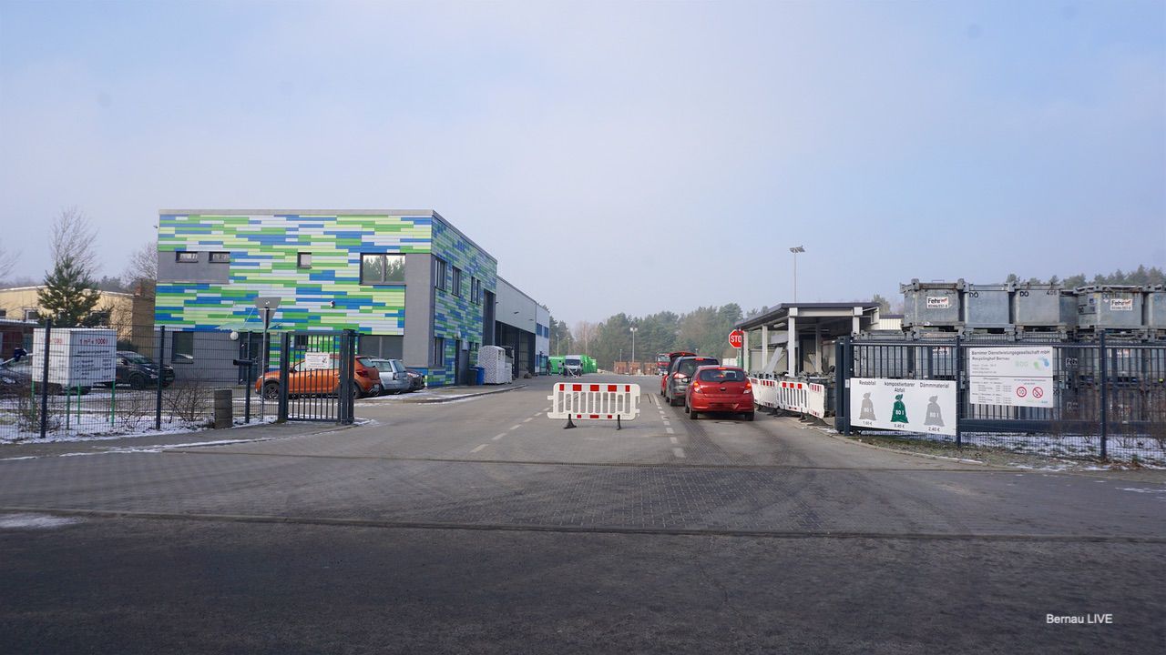BDG - Recyclinghof Bernau - vom „Provisorium“ zum Großbetrieb