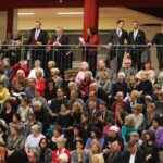 1000 Zuschauer bei der Bundesliga der Standardformationen in Bernau 47 Tanzturnier Bernau - Tanzclub Bernau